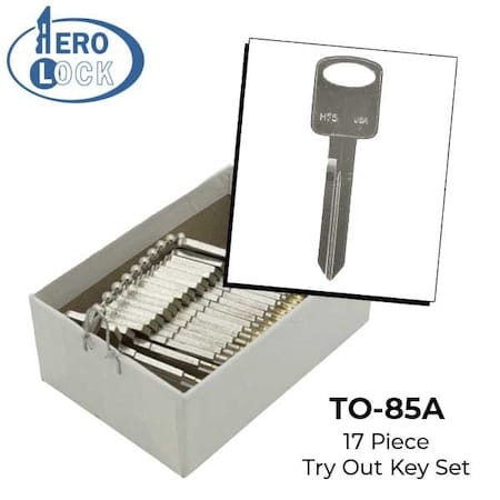 Aerolock GLOVE BOX LOCKS-Huff 17 Keys AER-TO85A